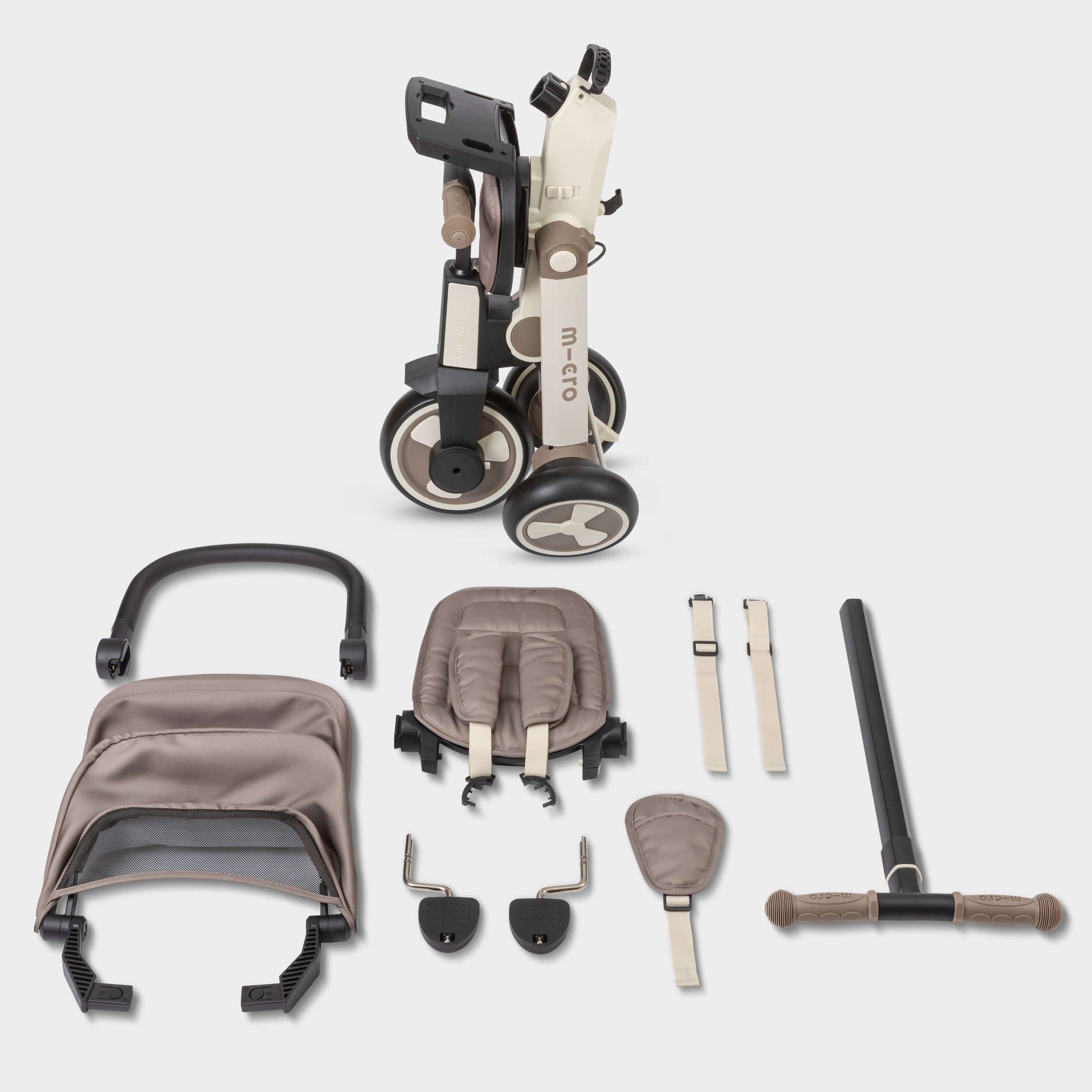 Micro Flexi Trike: Brown Latte