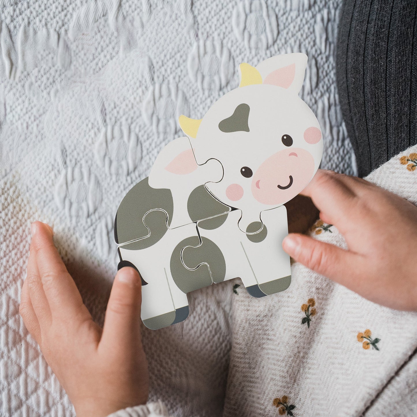 Cow Wooden Puzzle