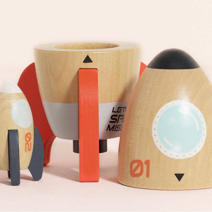 Magnetic Space Rocket Duo