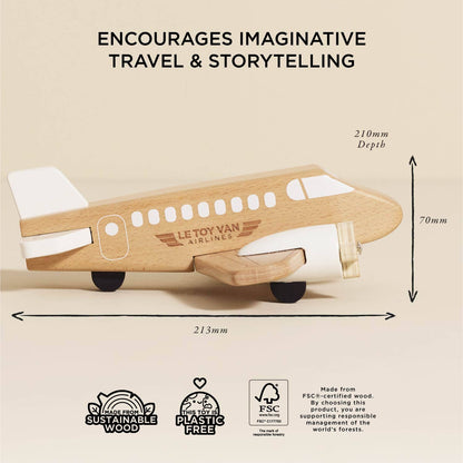 Wooden Toy Plane
