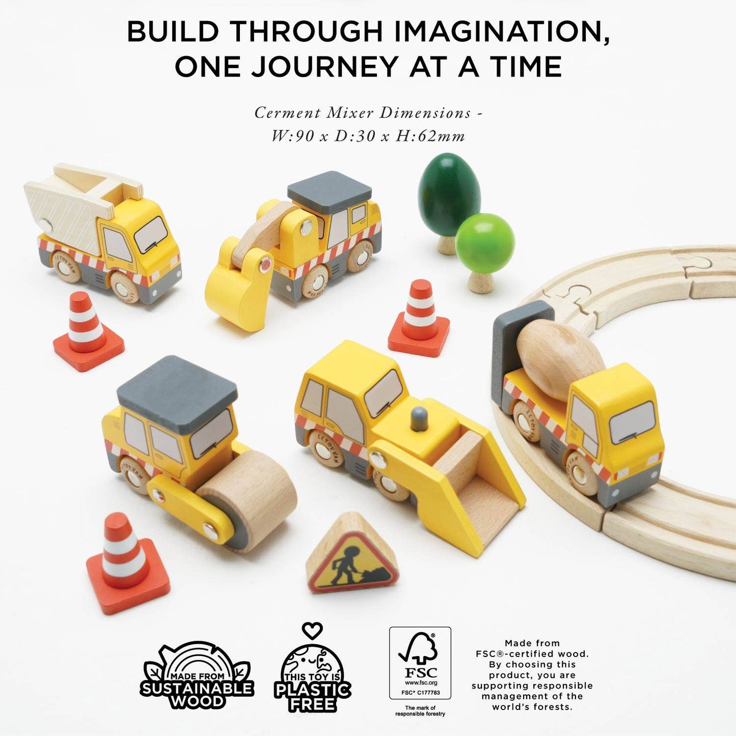 Construction Toy Cars, Trucks & Diggers