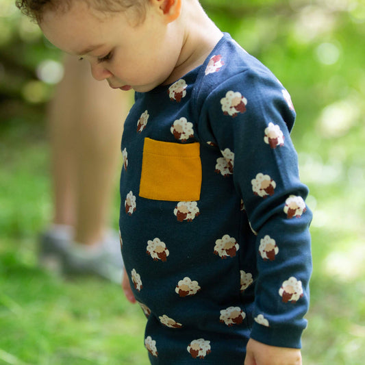 Sleeping Sheep Organic T-Shirt & Jogger Playset