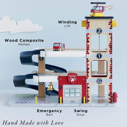 Fire & Rescue Wooden Garage