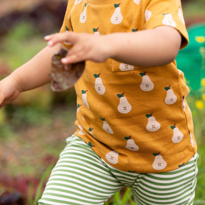 Summer Pears Organic T Shirt & Jogger Playset