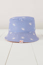 Lavender and Peach Reversible Sun Hat