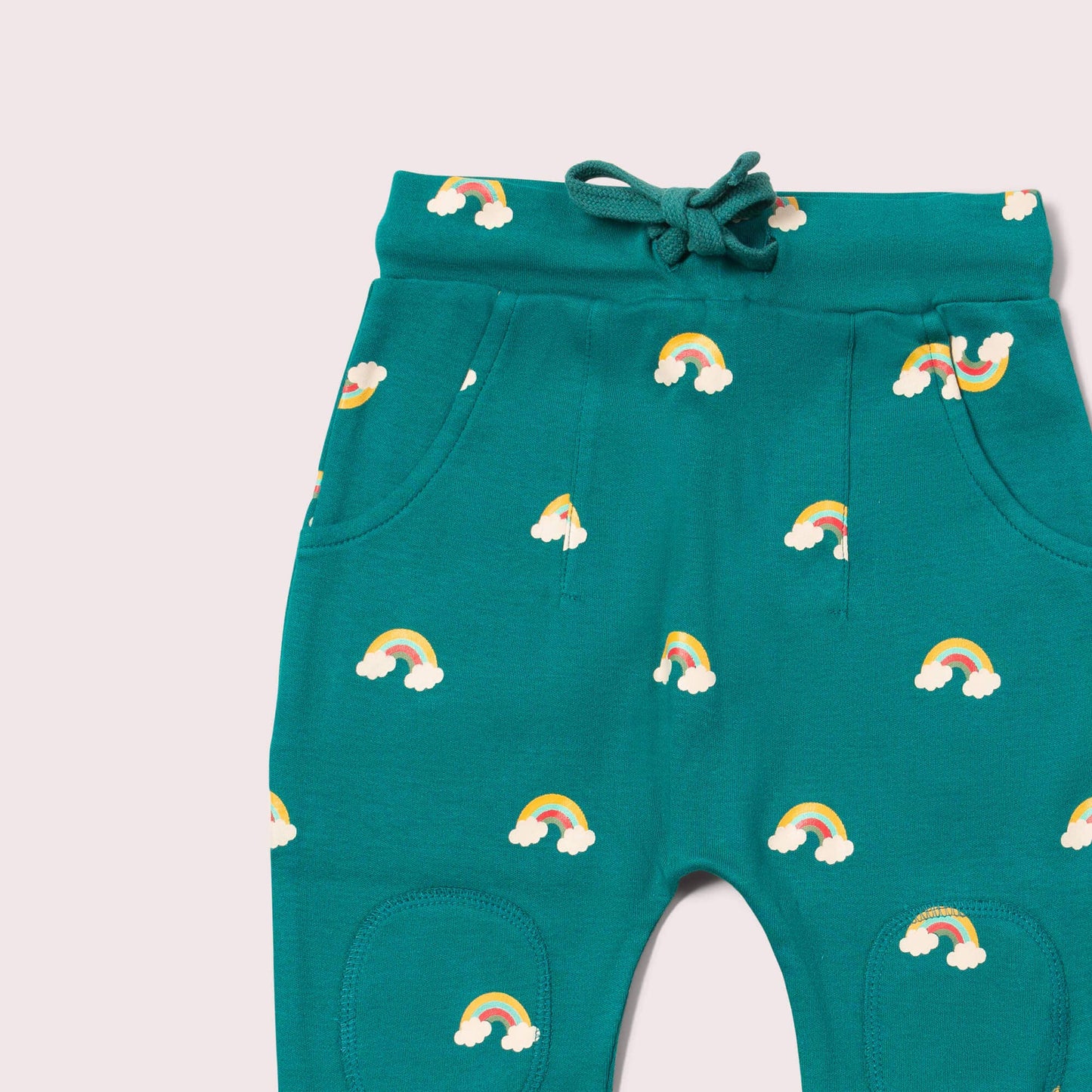 Turquoise Rainbows Comfy Joggers