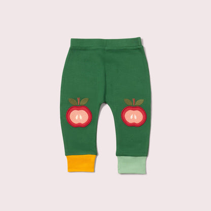 Red Apples Knee Patch Joggers