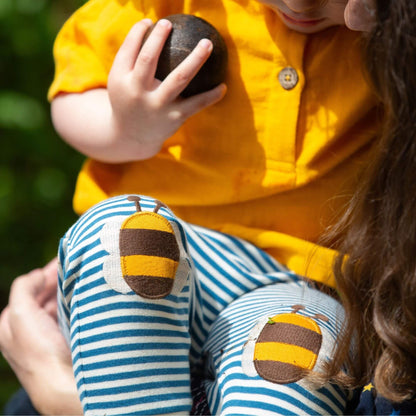 Bees Knees Patch Striped Joggers