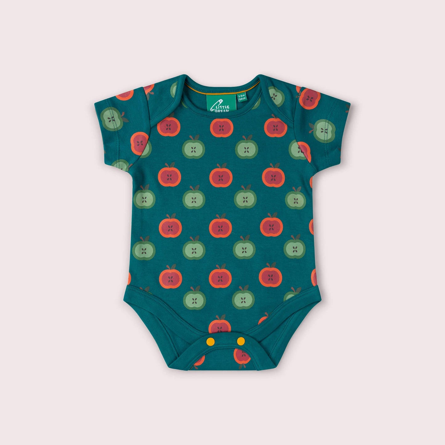 Apple Picking Organic Baby Bodysuit 2 Pack