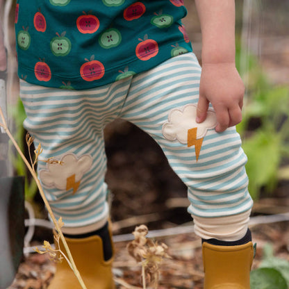 All Weather Knee Patch Striped Joggers