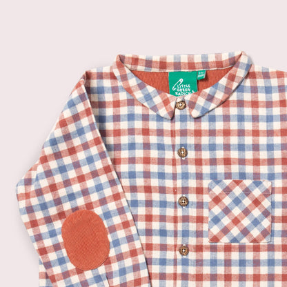Ginger Check Long Sleeve Shirt