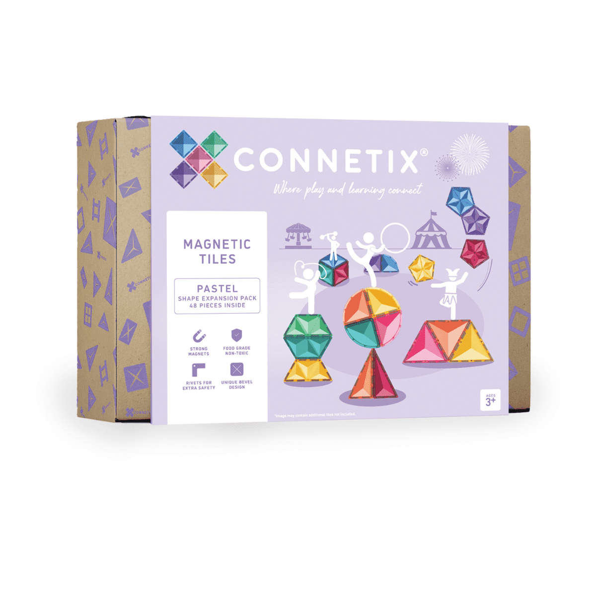 Pastel Shape Expansion Pack 48 pc