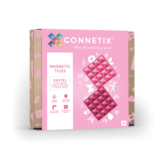 Pastel Pink & Berry Base Plate 2 pc